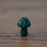 Malachite Crystal Mushroom