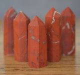 Red Jasper Crystal Tower