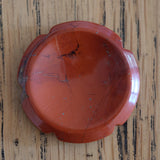 Red Jasper Crystal Flower Worry Stone