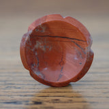 Red Jasper Crystal Flower Worry Stone