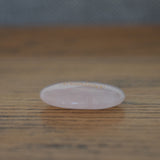 Rose Quartz Abundance Crystal Inspirational Palm Stone