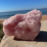 Rose Quartz Crystal Raw Rough Boulder