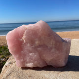 Rose Quartz Crystal Raw Rough Boulder