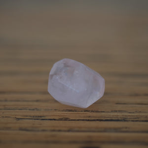 Rose Quartz Crystal Faceted Tumbled Stone