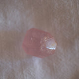 Rose Quartz Crystal Faceted Tumbled Stone