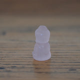 Rose Quartz Mini Crystal Buddha