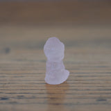 Rose Quartz Mini Crystal Buddha