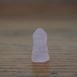 Rose Quartz Mini Crystal Buddha