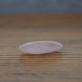 Rose Quartz Success Crystal Inspirational Palm Stone