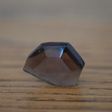 Smoky Quartz Crystal Faceted Tumbled Stone