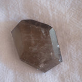 Smoky Quartz Crystal Faceted Tumbled Stone