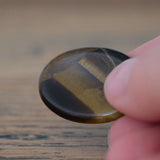 Tigers Eye Crystal Worry Stone