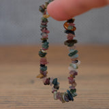 Tourmaline Crystal Chip Bracelet