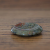 Unakite Crystal Flower Worry Stone