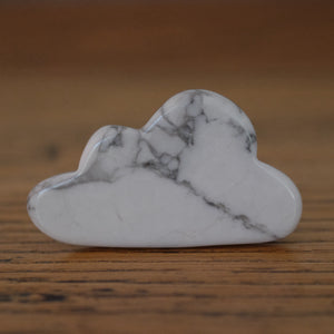 White Howlite Crystal Cloud