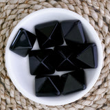 Black Obsidian Crystal Pyramid