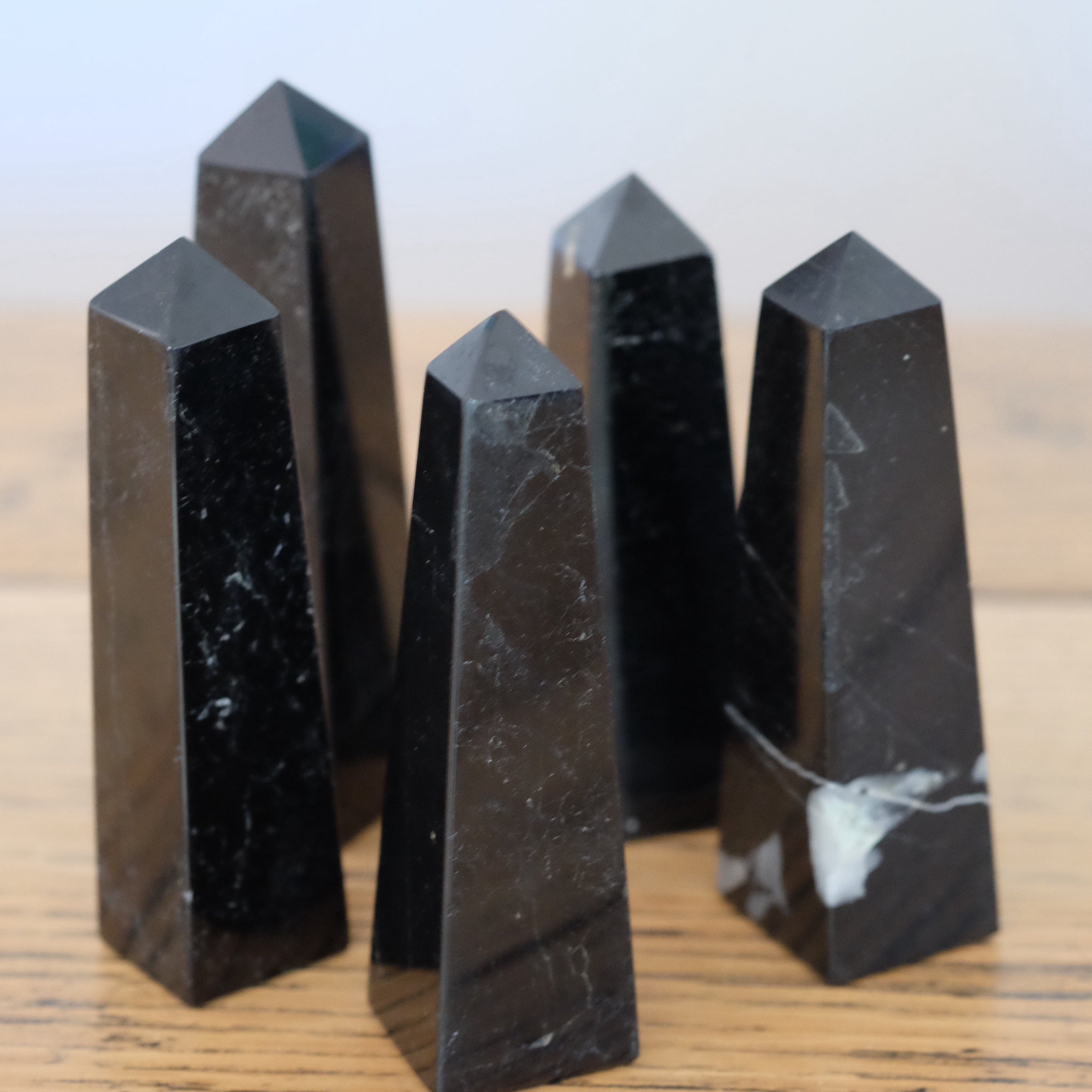 Black Tourmaline Obelisk buy 5in - emotional, opening the connection between Earth and your spirit, pathway for light to enter Earthly plane