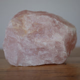 Rose Quartz Raw Rough Crystal Boulder Chunk