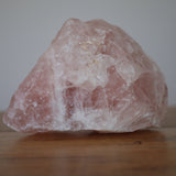 Rose Quartz Raw Rough Crystal Boulder Chunk