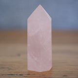 Rose Quartz Crystal Tower