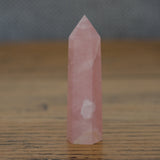 Rose Quartz Crystal Tower