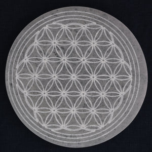 Selenite Crystal Charging Plate